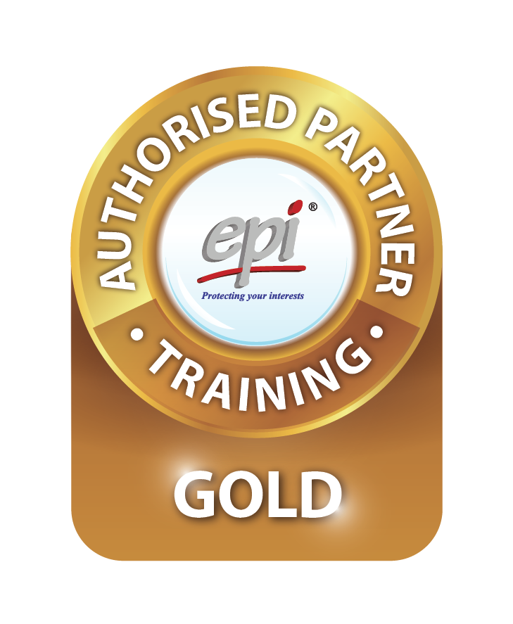 EPI Gold Authorised Training Partner badge