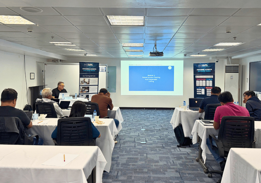 Instructor and learners during the first day of CDCP training