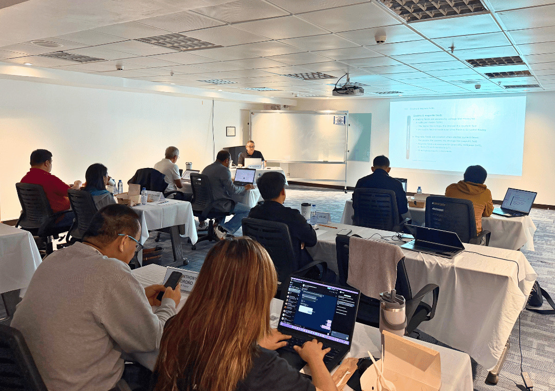 Instructor and learners during the second day of CDCP training