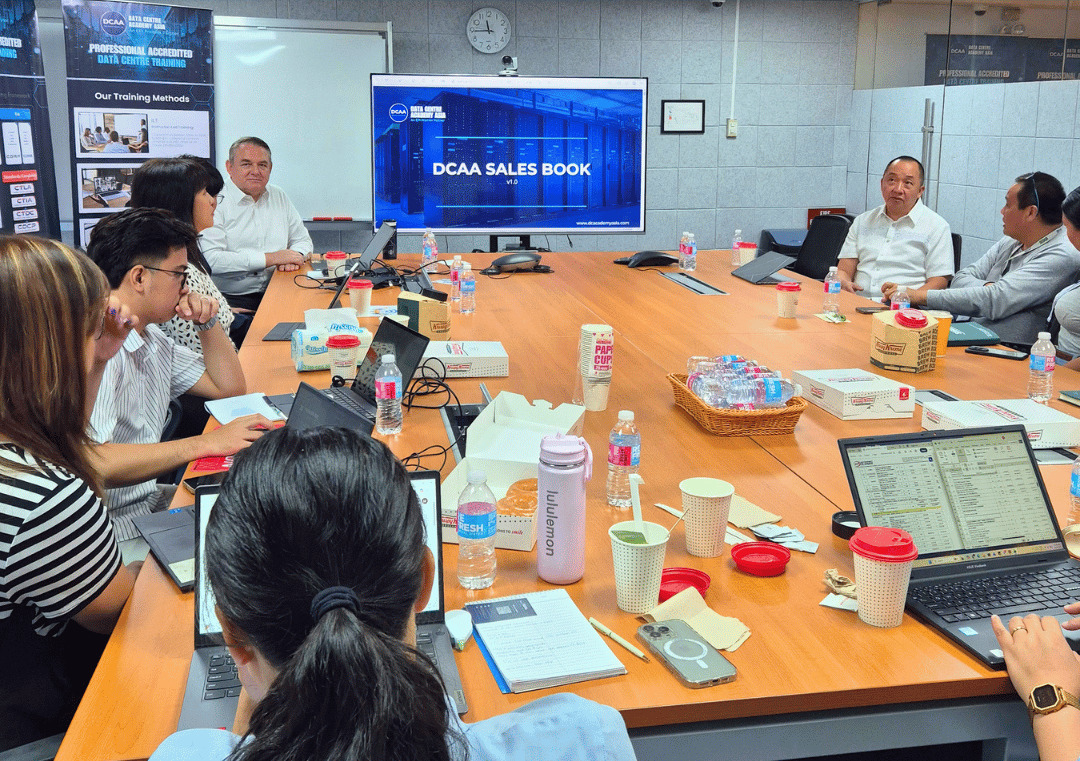 DCAA team gathered for an alignment meeting