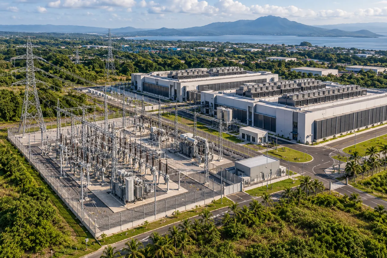 Power infrastructure supporting a modern data centre campus